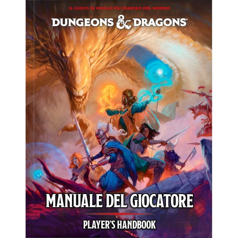Wizards Of The Coast - D&D 5.0 - Player's Handbook 2024 - Hard Cover - Ita Wizards Of The Coast - D&D 5.0 - Player's Handbook 2024 - Hard Cover - Ita